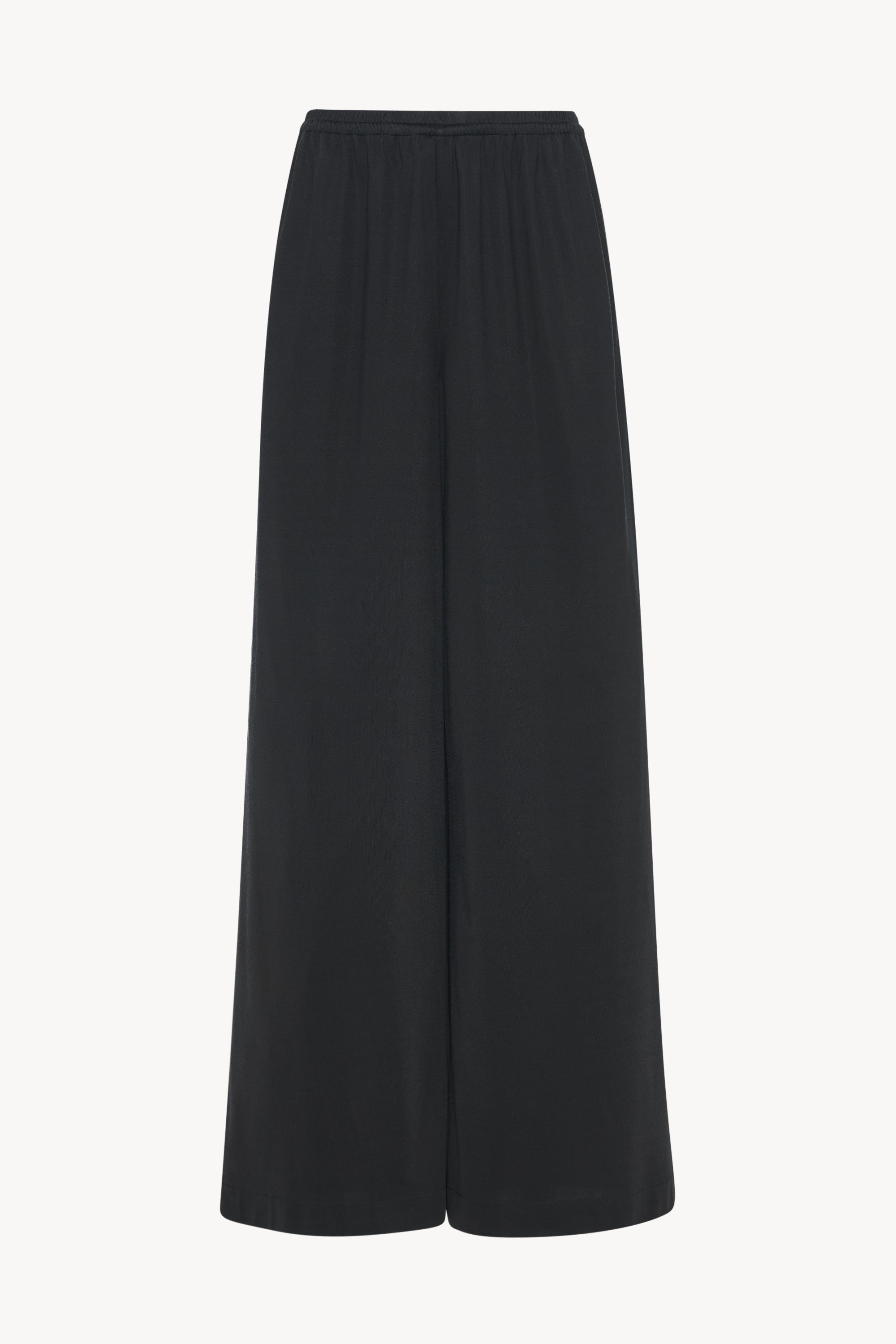 パンツ [The Row] Bellana Pant in Silk 8893K689BLKF_0d6d1e30-6468-