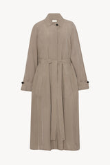 Ryo Manteau en Cupro