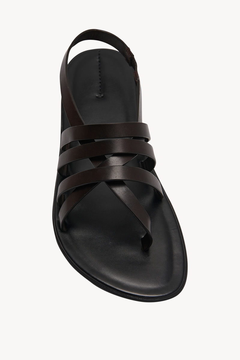 Line Sandal in Leather