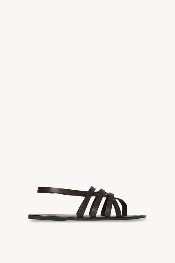 Line Sandal in Leather