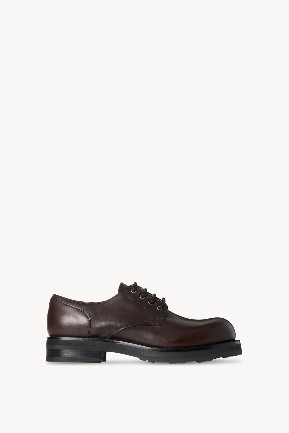 Derby Lug Sole Scarpa in Pelle