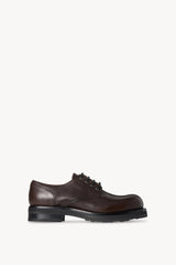 Derby Lug Sole Scarpa in Pelle