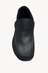 Leo Loafer in Leather and Shearling