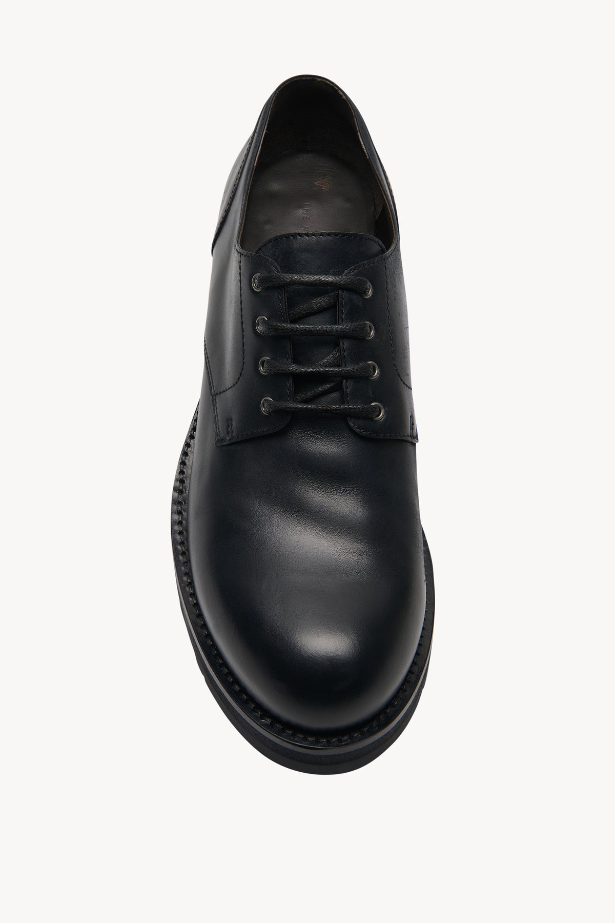 Derby Lug Sole Scarpa in Pelle