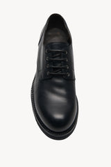 Derby Lug Sole Scarpa in Pelle