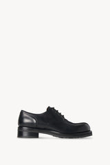 Derby Lug Sole Scarpa in Pelle