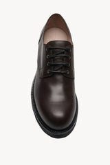 Derby Lug Sole Shoe in Leather