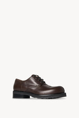 Derby Lug Sole Shoe in Leather