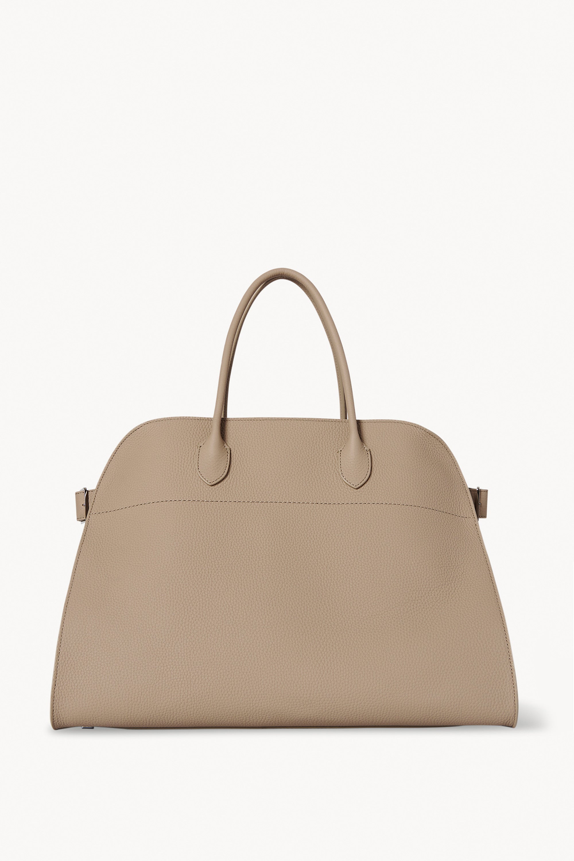 Soft Margaux 17 Bag Beige in Leather – The Row