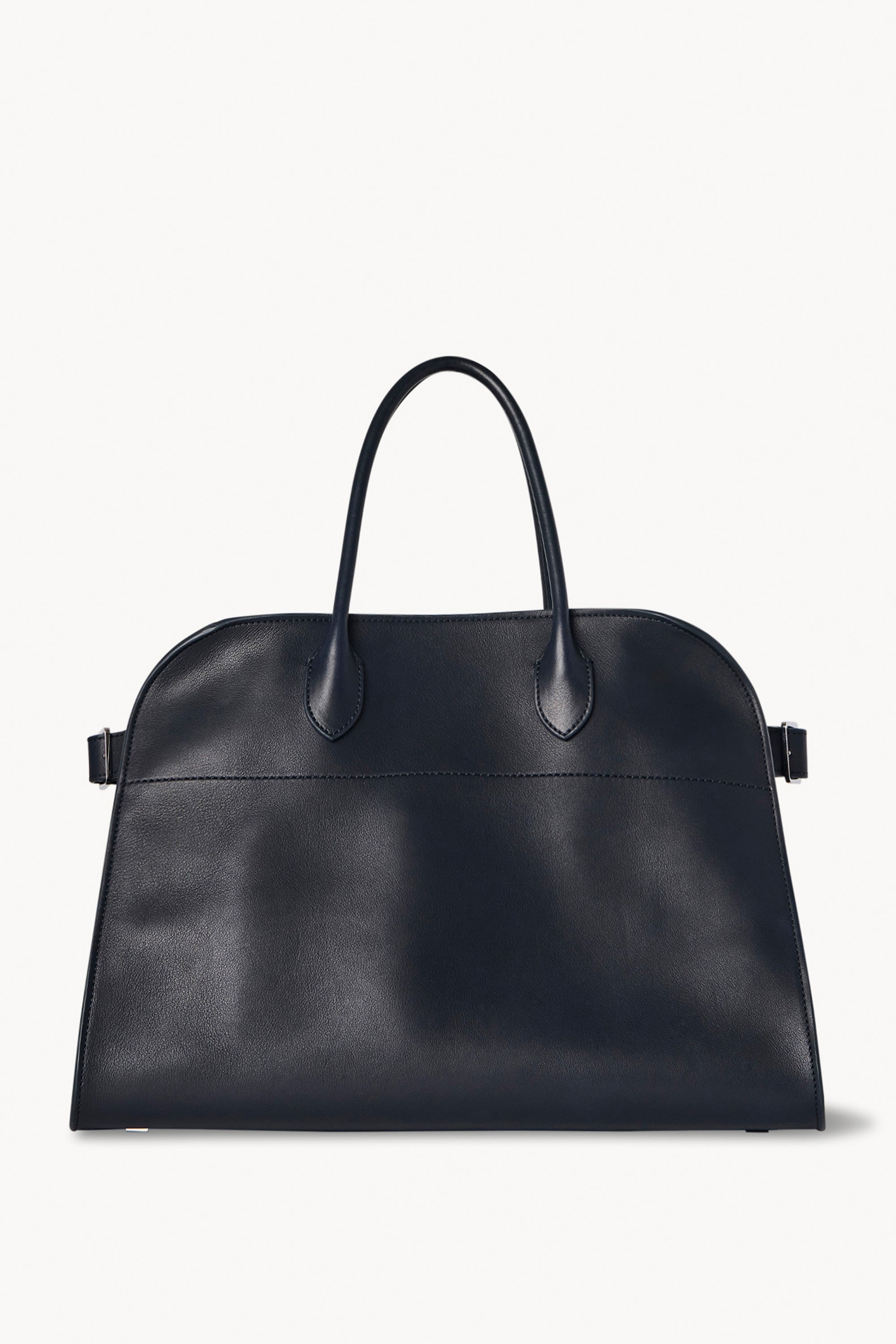 Soft Margaux 17 Bag Blue in Leather – The Row