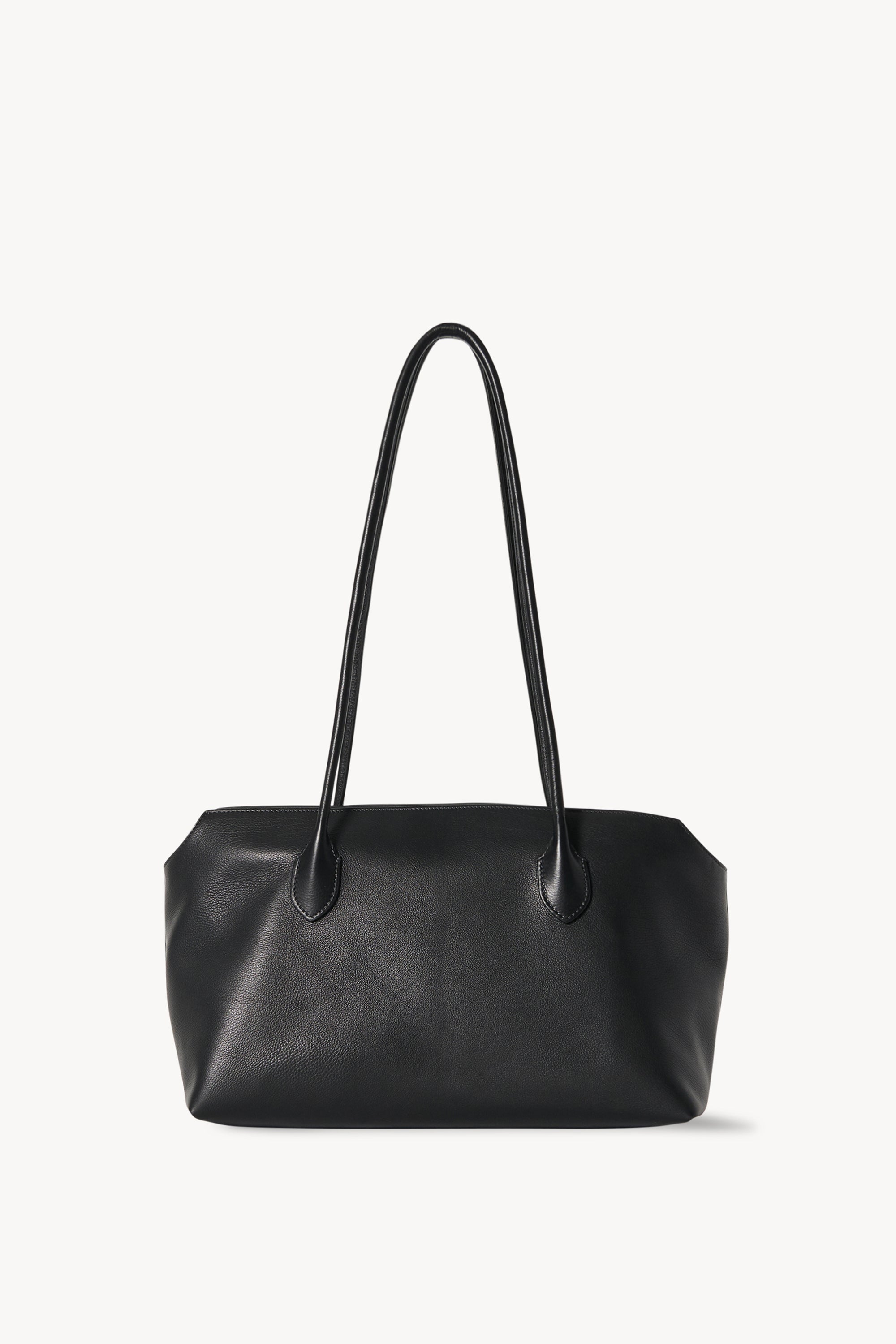 THE ROW レザー製 Puffy バックパック ブラック チョコレート Terrasseレザー製バッグ Black – The Row