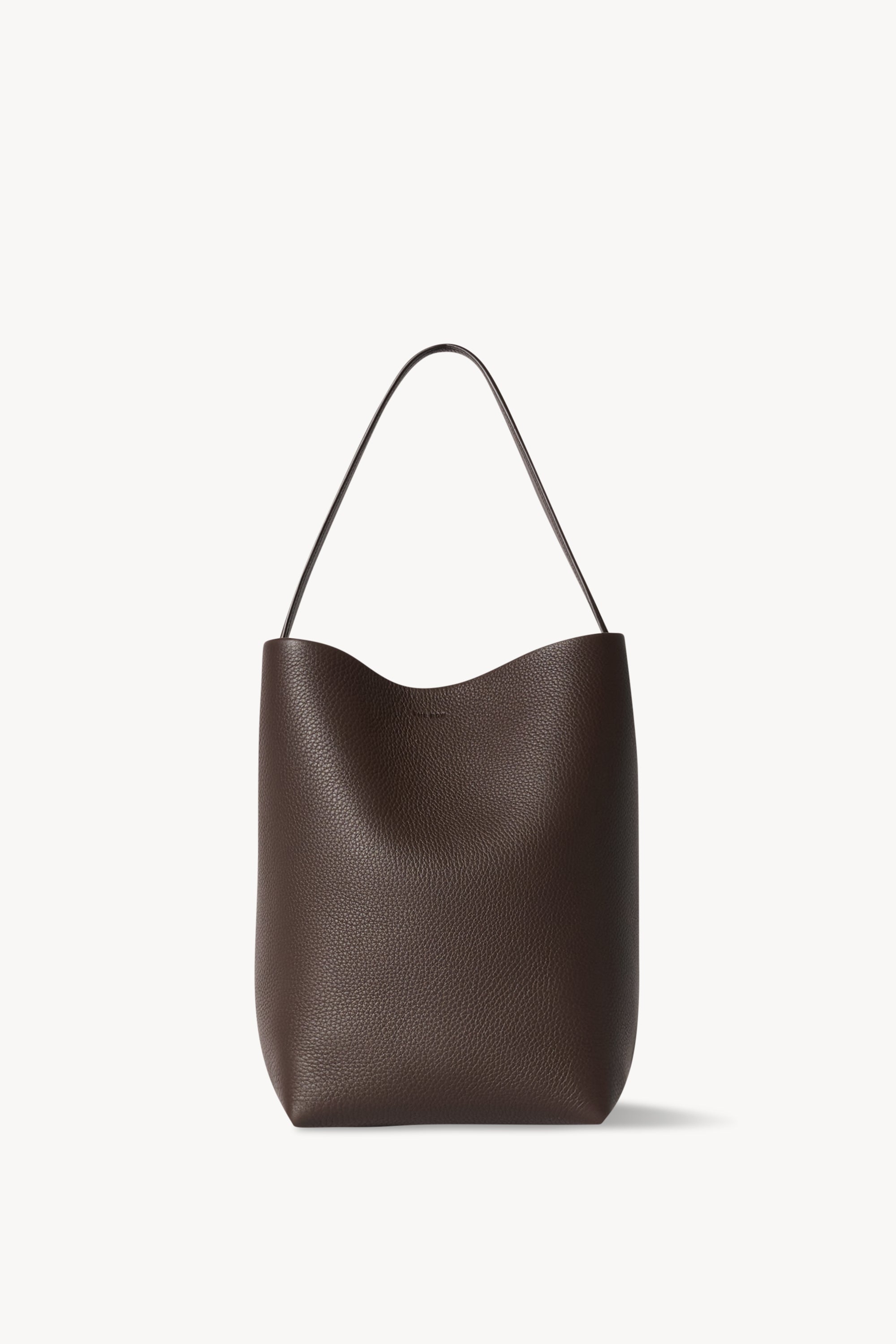 トートバッグ THE ROW Medium N/S Park Tote Bag in Leather Medium N/S Park Tote Bag Brown in Leather – The Row
