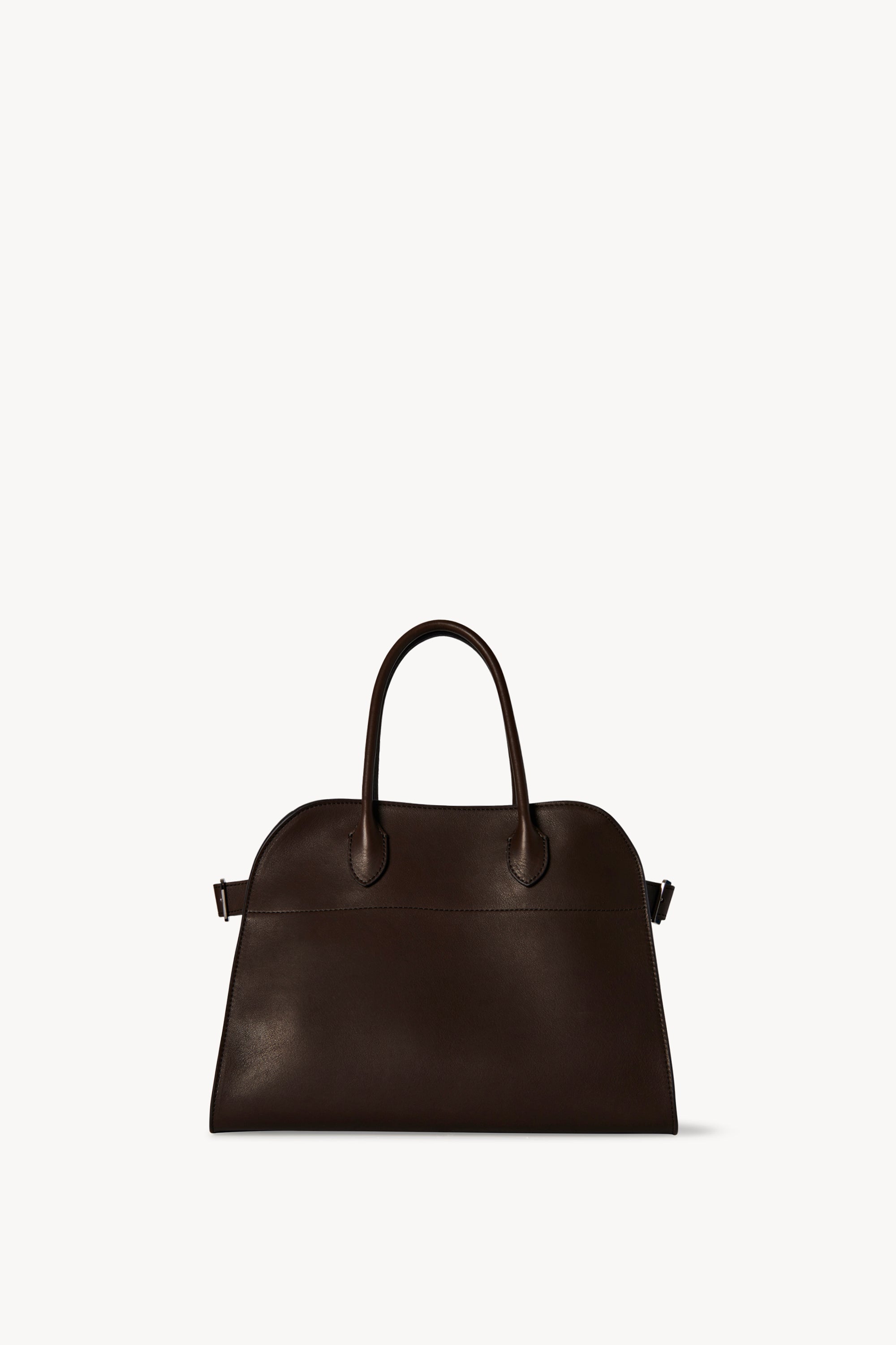 Soft Margaux 12 Bag Brown in Leather – The Row