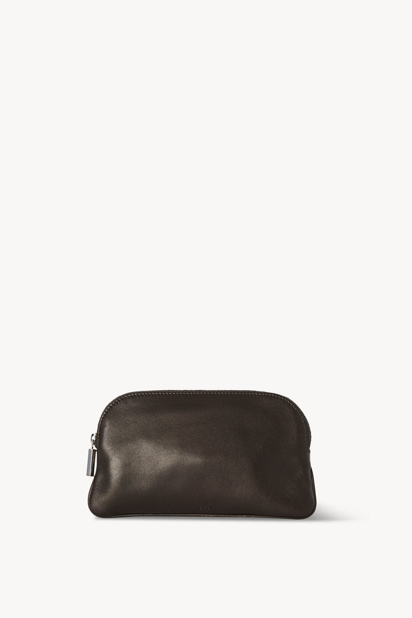 EW Circle Pouch in Leather