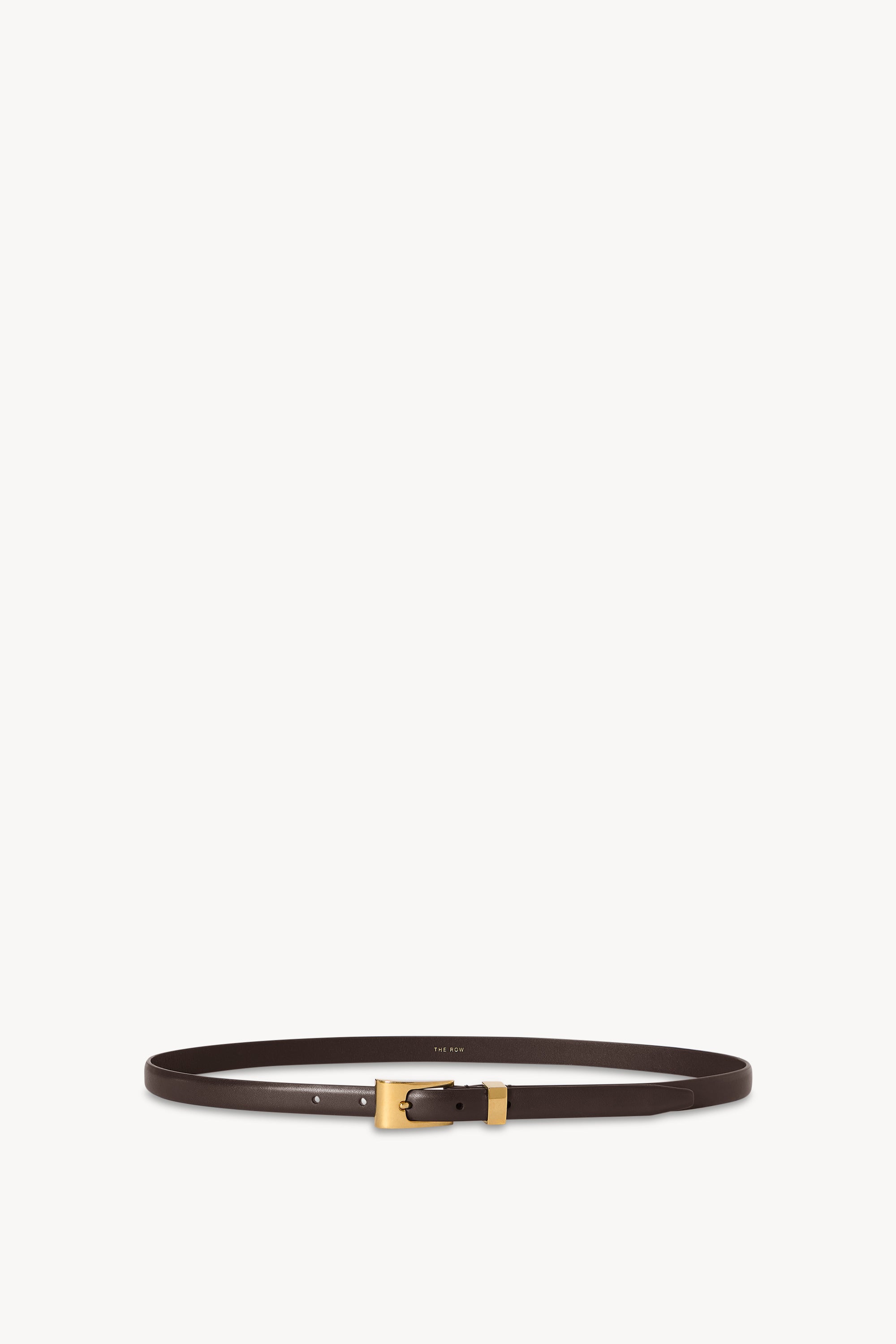 送料込/関税込■The Row■Downtown レザーベルト Downtown Belt Brown in Leather – The Row