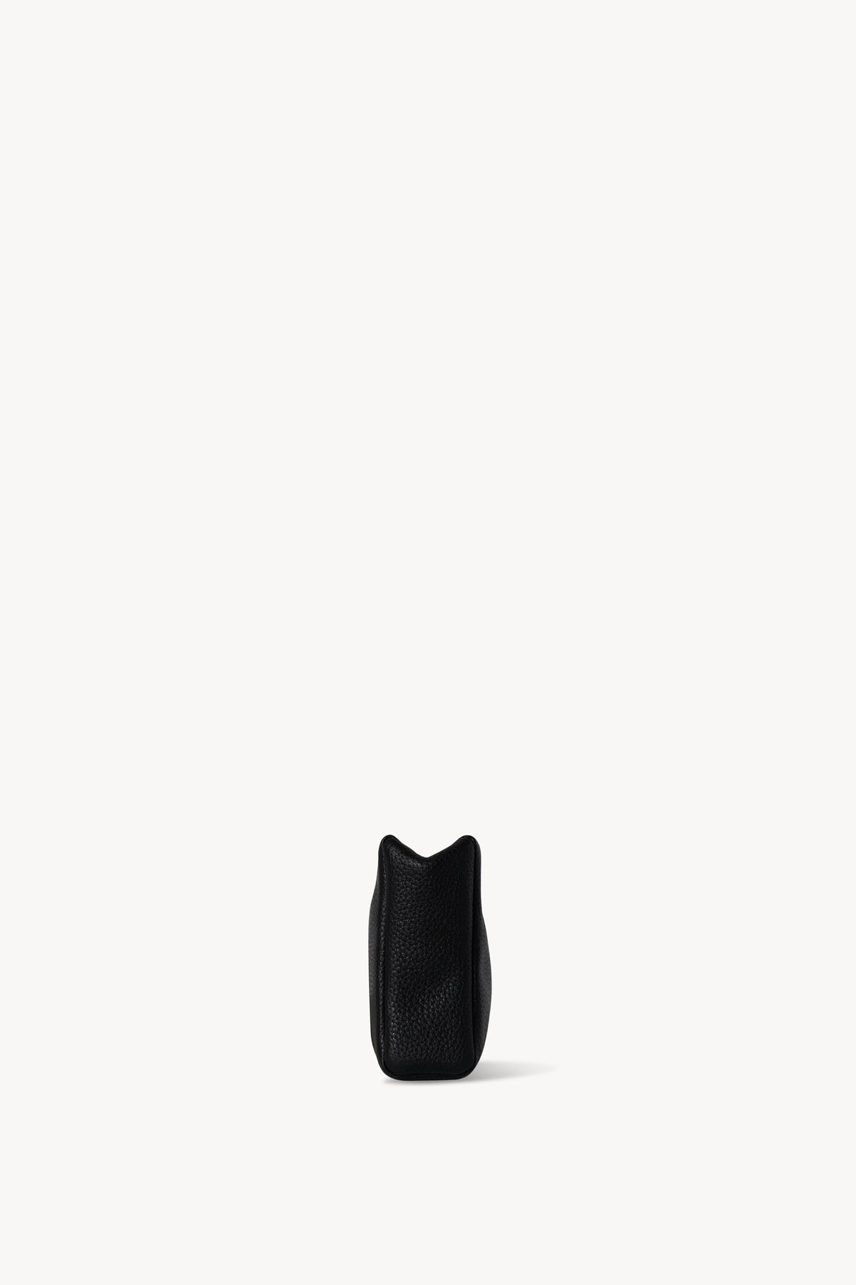 Squared Compact Clutch Bag in Leather