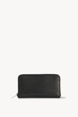 Portafoglio Grande con Zip in Pelle