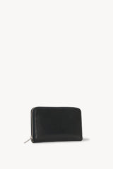 Portafoglio Grande con Zip in Pelle