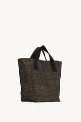 Large Tote Bag in Cotton and Silk