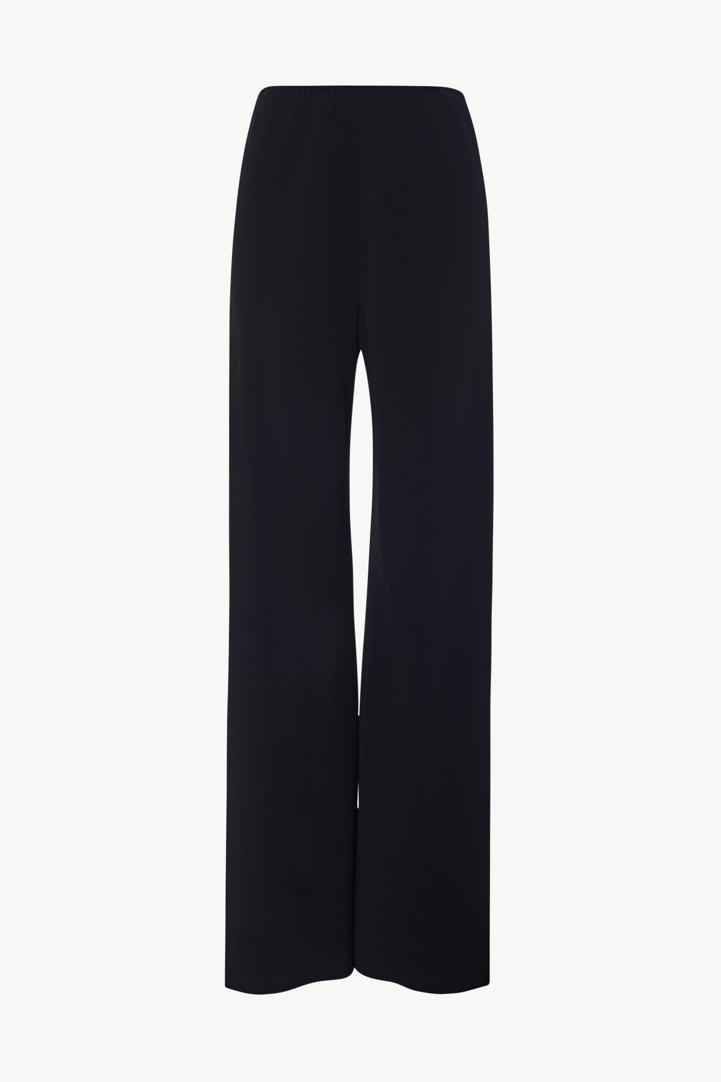 Gala Pant Black in Cady – The Row