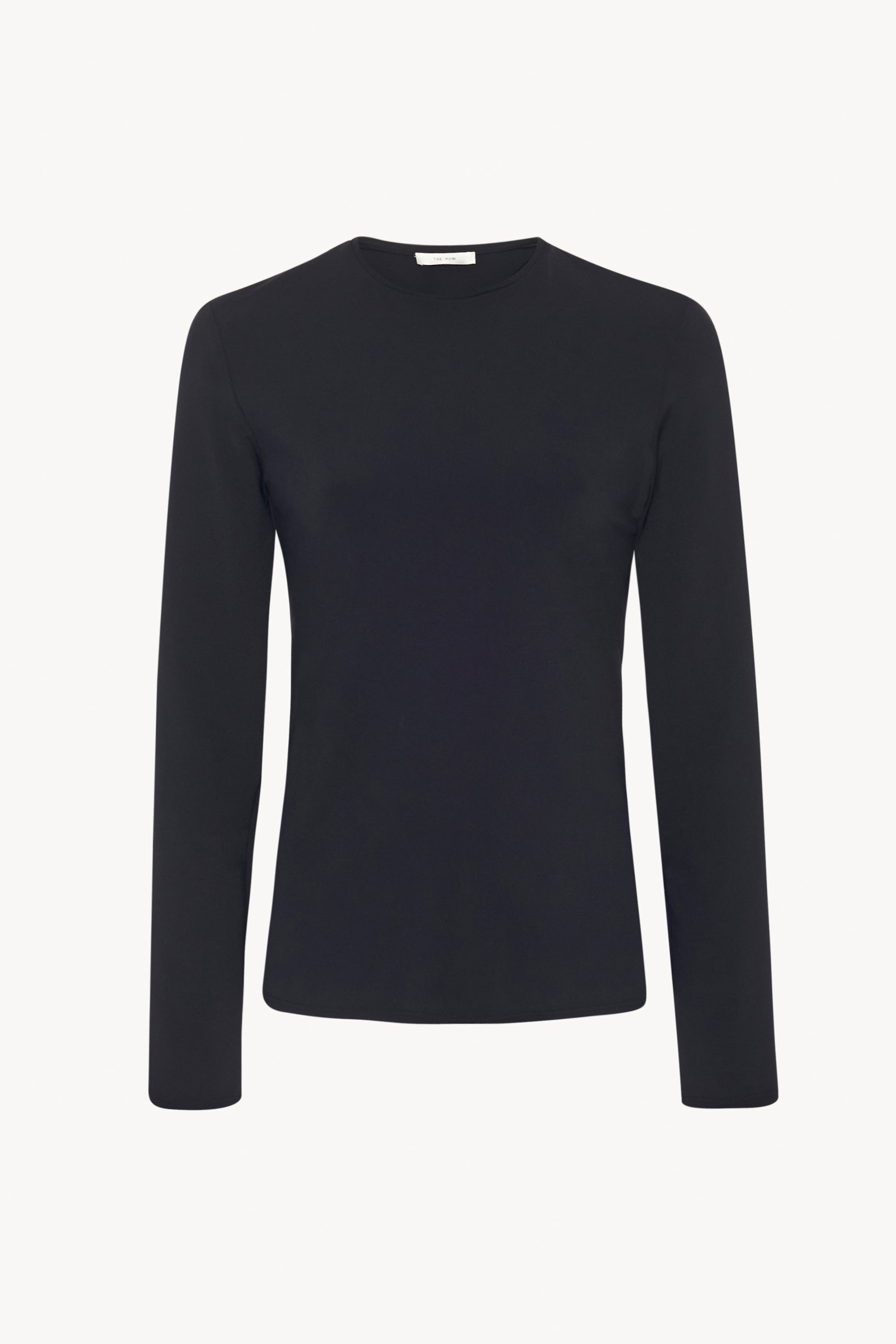 Chiara T-Shirt Black in Organic Cotton – The Row