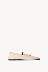 Elastic Ballet Ballerine in pelle