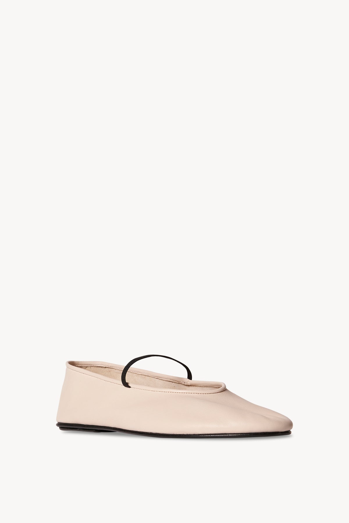Elastic Ballet Ballerine in pelle