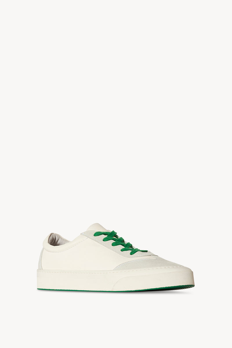 Marley Lace-Up Sneaker in Pelle e Pelle Scamosciata