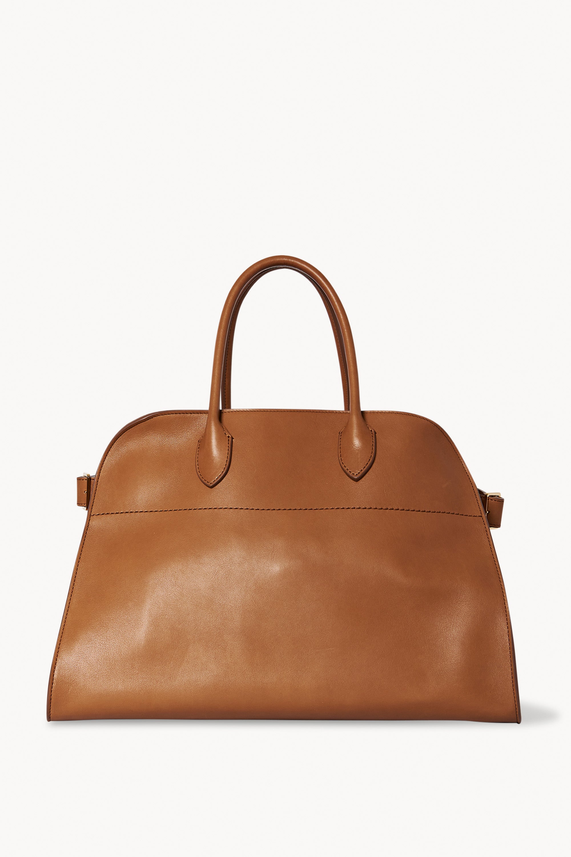 Soft Margaux 17 Bag Tan in Leather – The Row