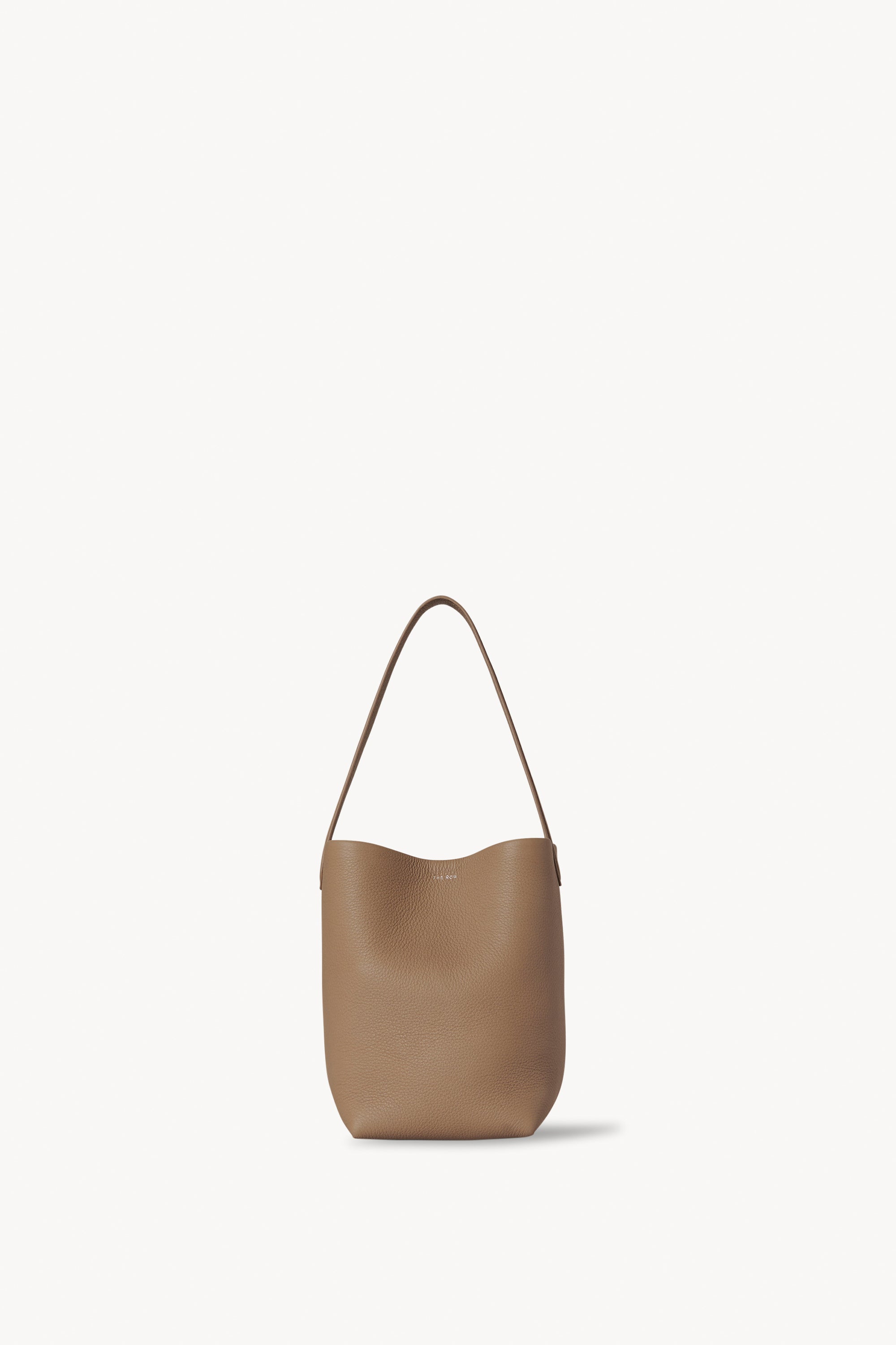 Small N/S Park Tote Bag Tan in Leather – The Row