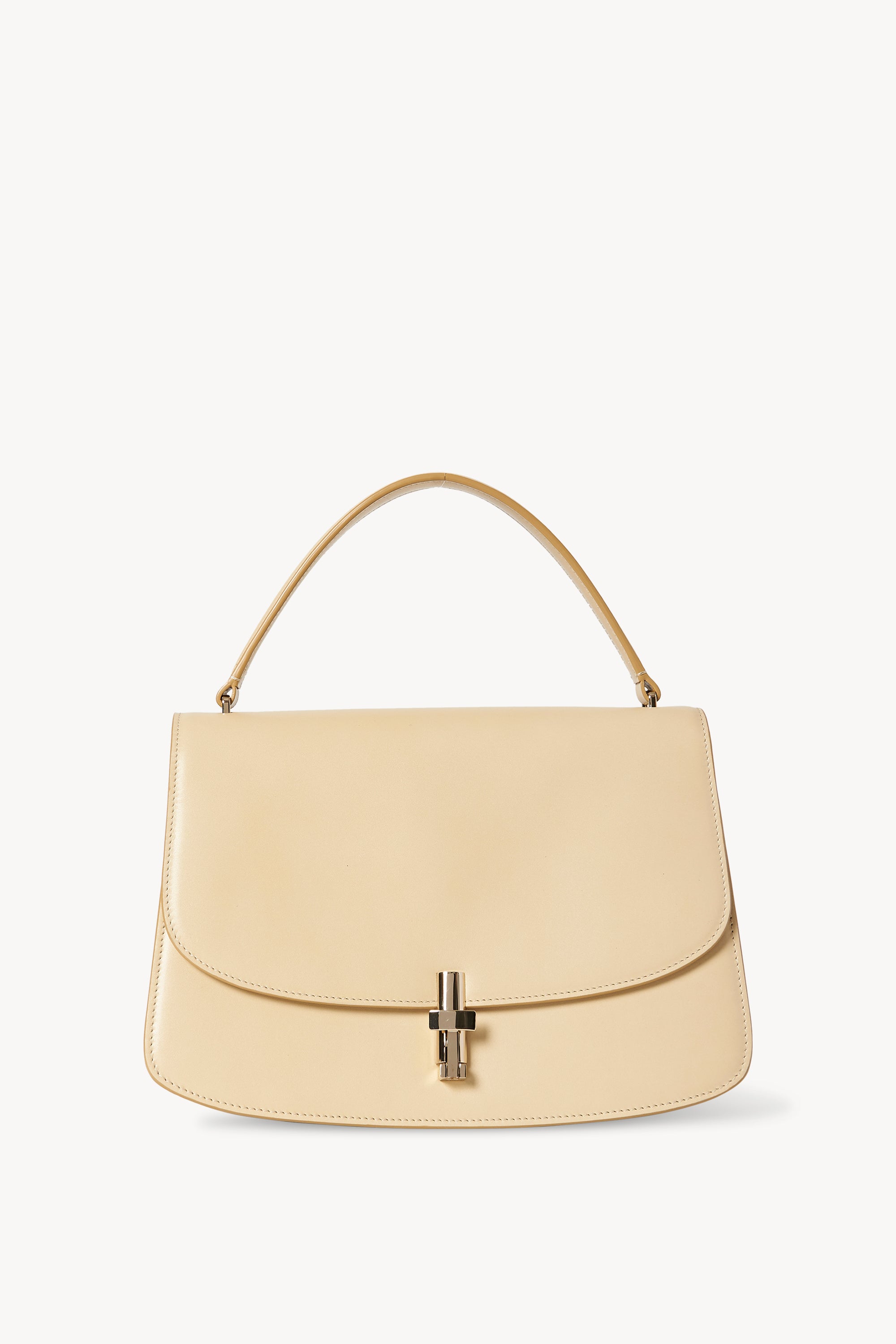 THE ROW Sofia Flap Top-Handle Bag in Calf Leather