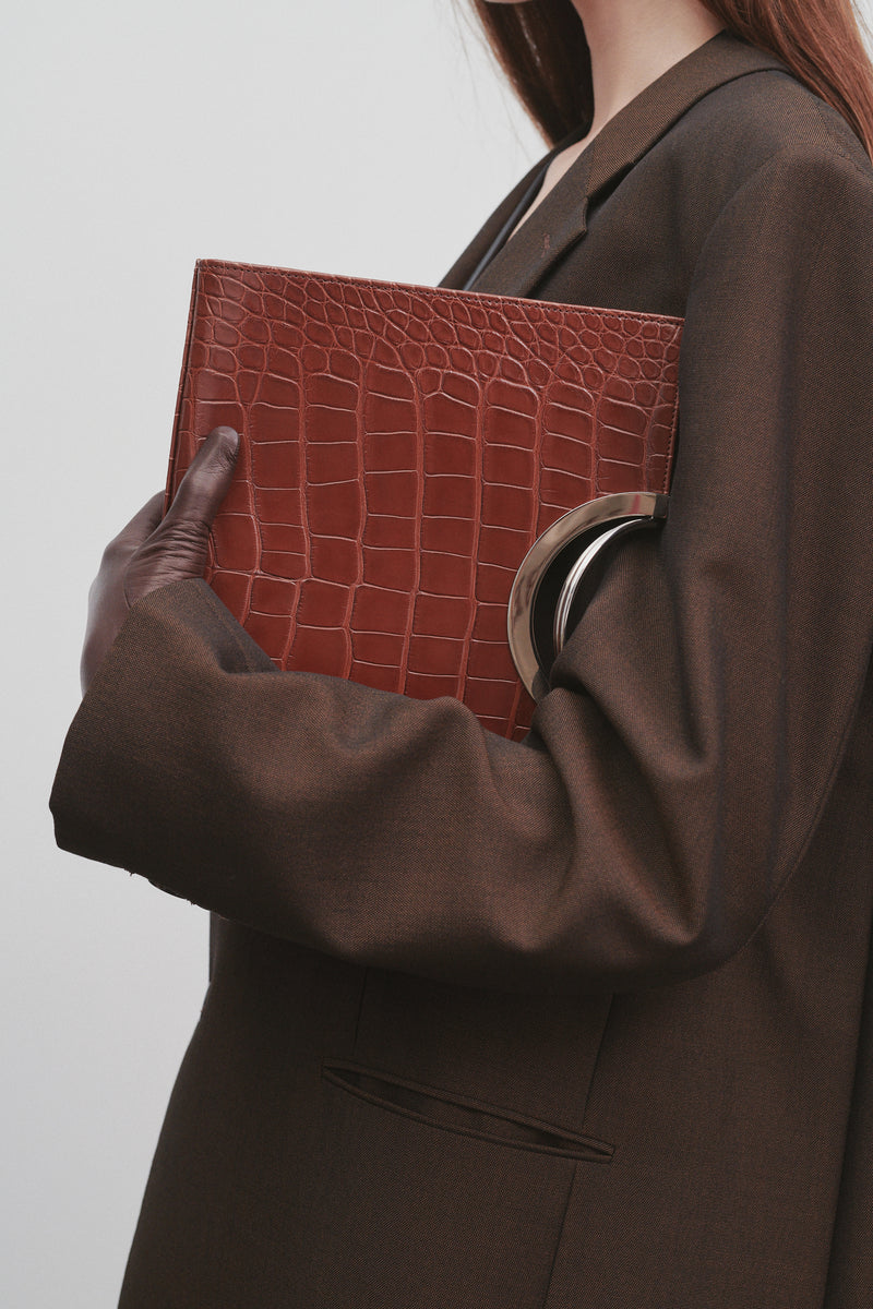Arlo Borsa in coccodrillo 