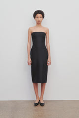Nita Dress in Wool and Silk