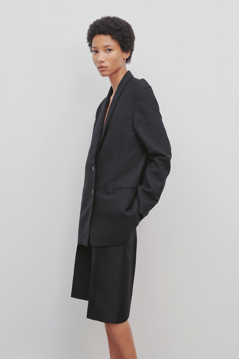 Cowal Jacket in Wool and Mohair