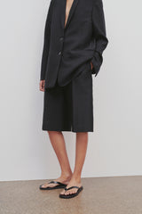 Flash Short in Wool and Silk