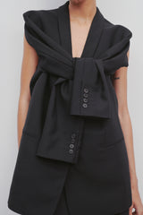 Cowal Jacket in Wool and Mohair