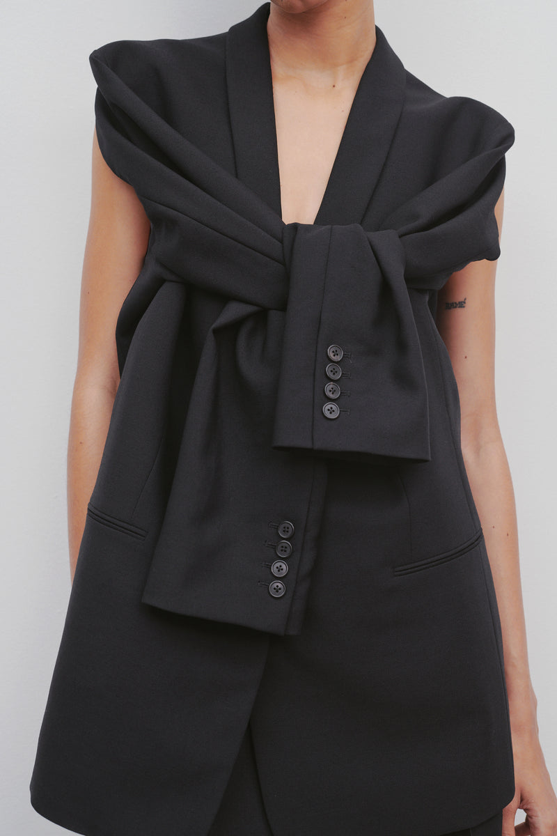 Cowal Jacket in Wool and Mohair