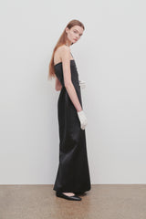 Reeta Dress in Virgin Wool and Silk