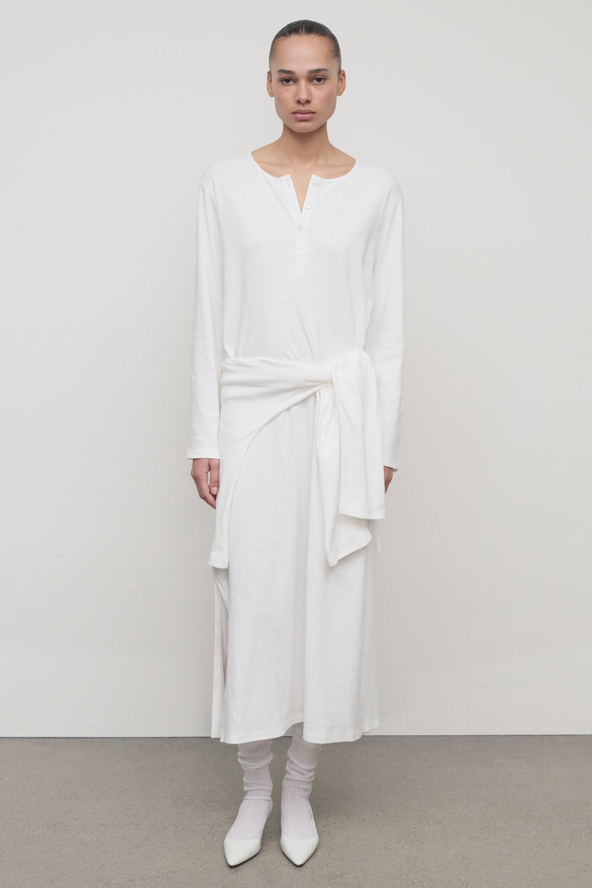 Latoyaコットンワンピース   