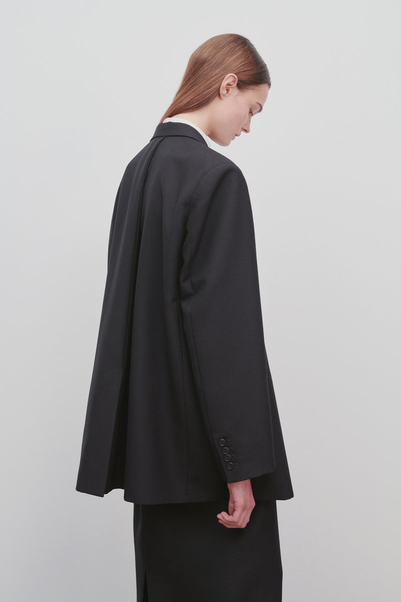 Clotho Jacket in Virgin Wool and Mohair