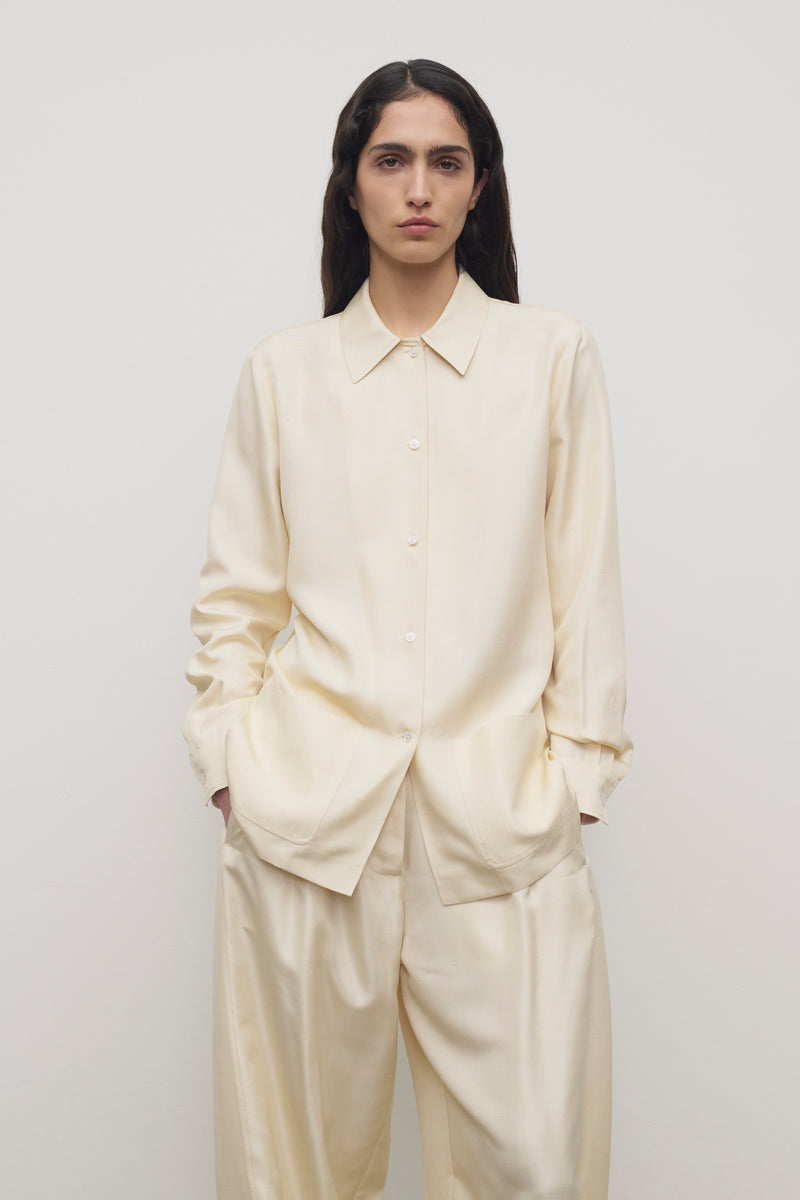 Lucetta Camisa de Seda  