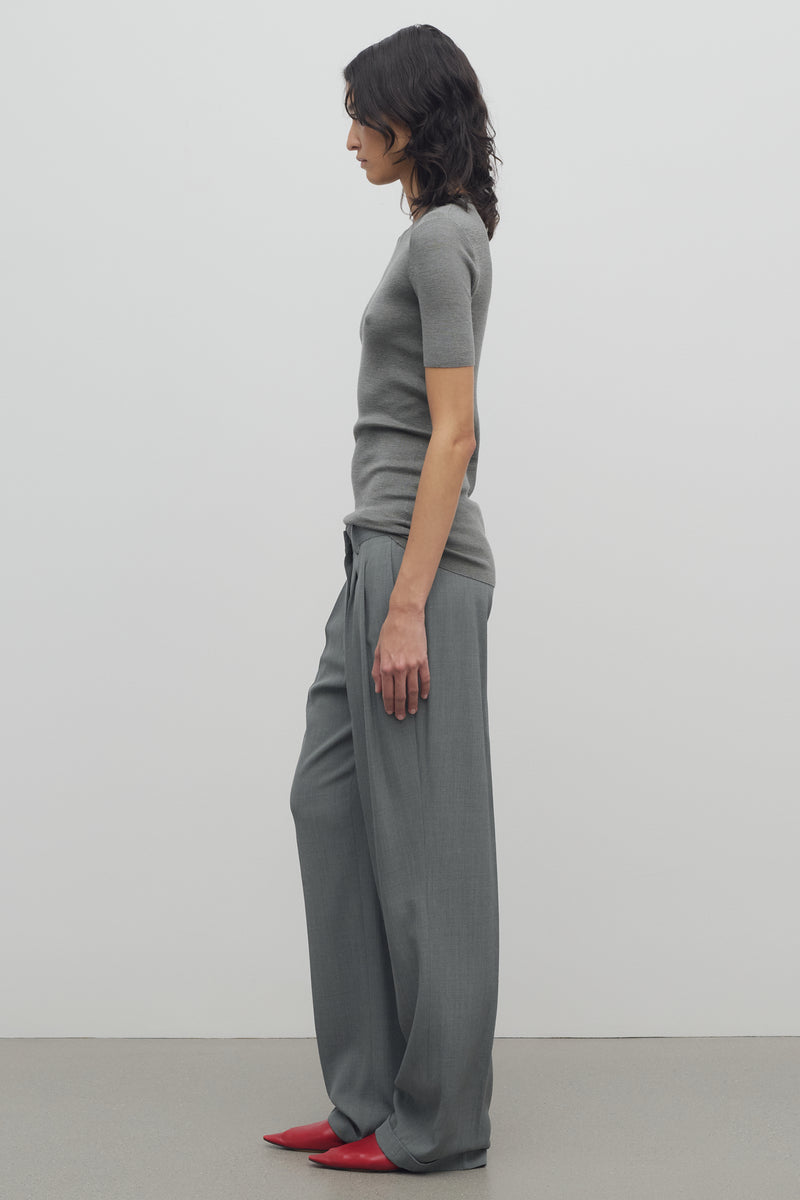 Everhart Pantalon en Laine Vierge et Viscose