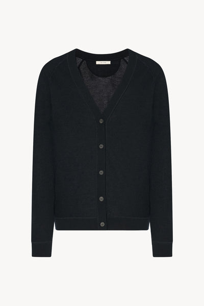 Libertyカシミアカーディガン Black – The Row