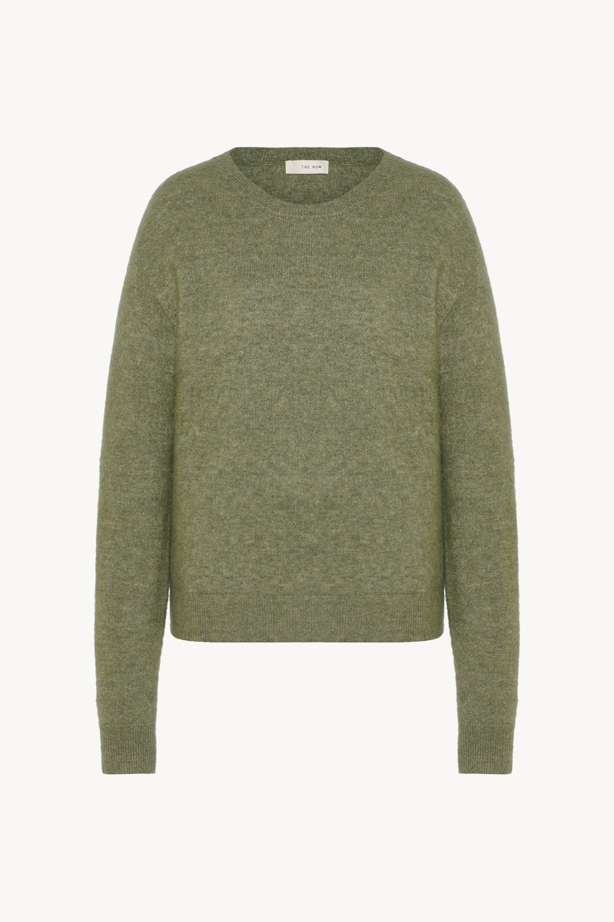 スウェット・トレーナー [The Row] Mielo Sweater in Cotton and Cashmere Mielo Sweater Blue in Cotton and Cashmere – The Row