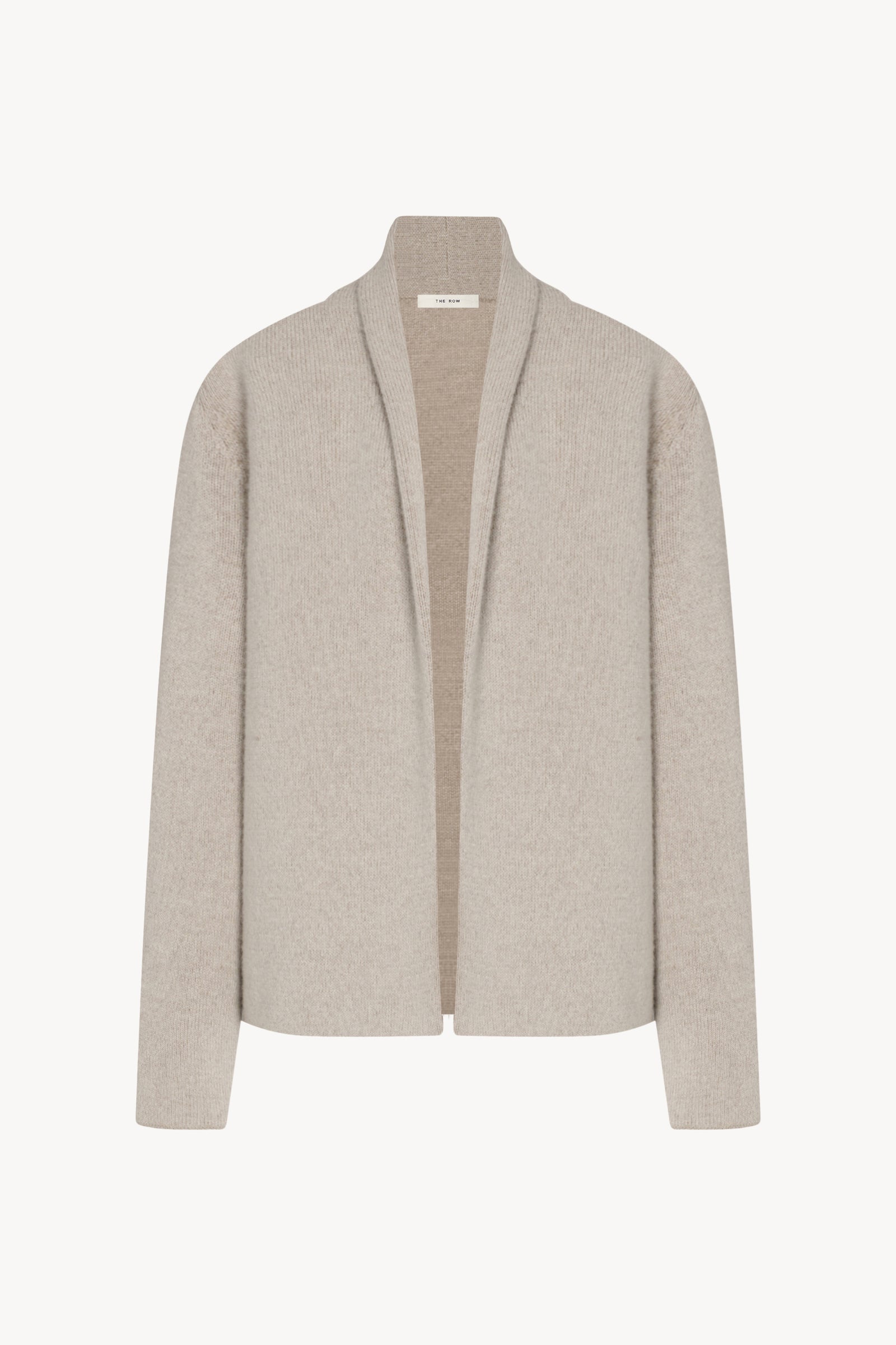 THE ROW カシミヤ 100% カーディガン Leriko Cardigan Beige in Cashmere – The Row