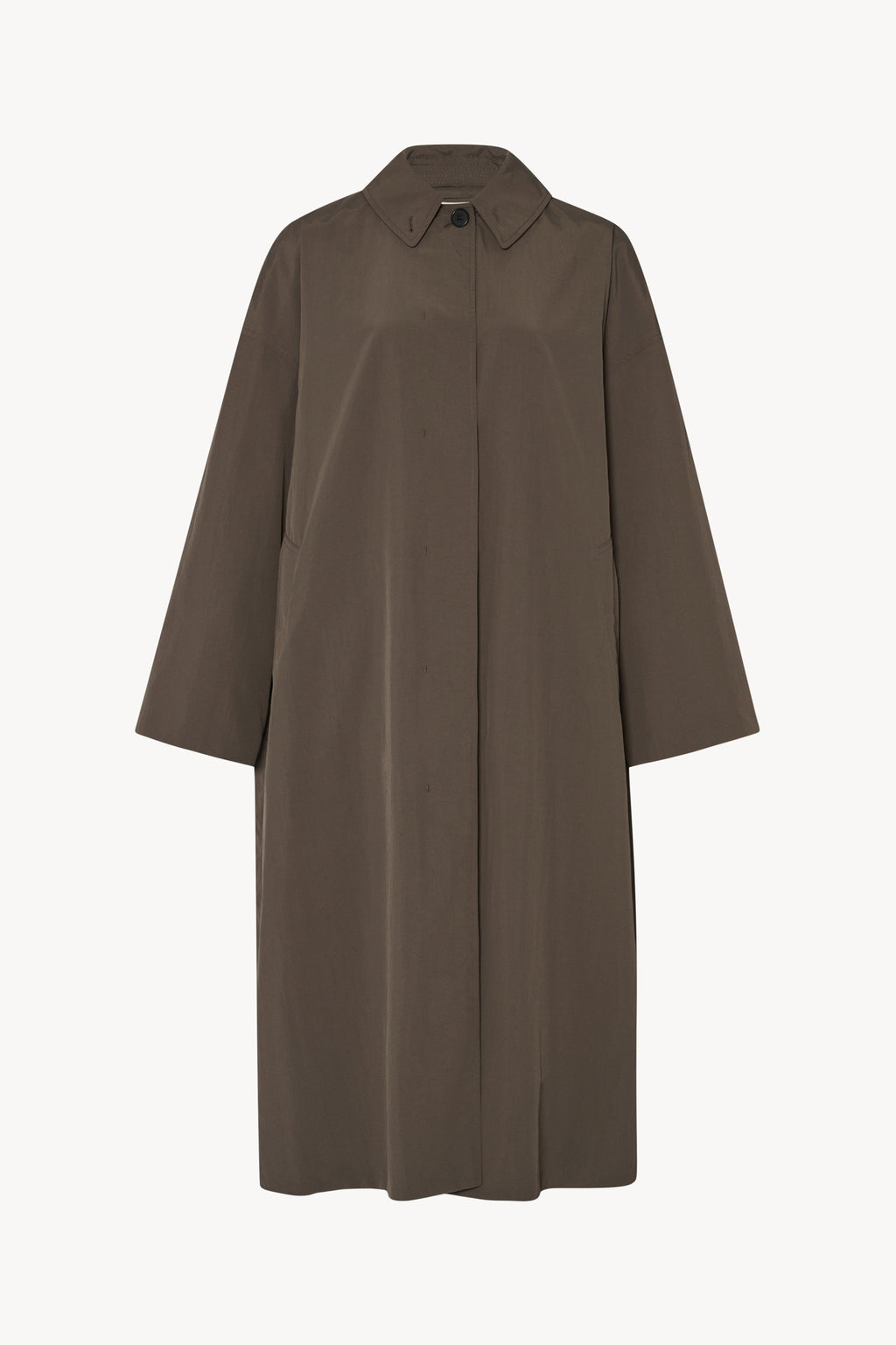 ALAIA フリンジコート 38 フランス製 ダークグレー　phoebe ROW 10153W4086TAUF_8455c1a9-5b7d-