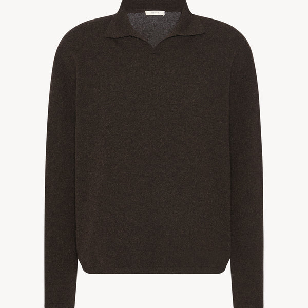 The Row ニットポロシャツ　23SS メンズ セーター：クルーネック、スウェットシャツ、ニット