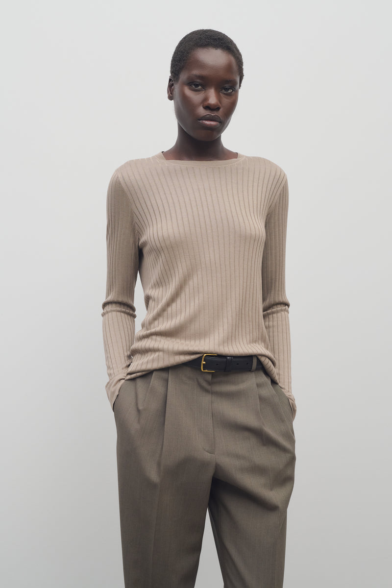 Keya Top in Silk and Viscose