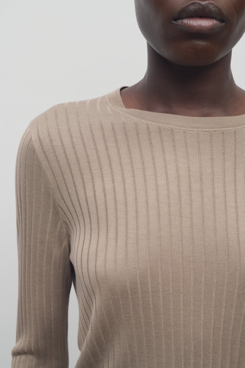 Keya Top in Silk and Viscose