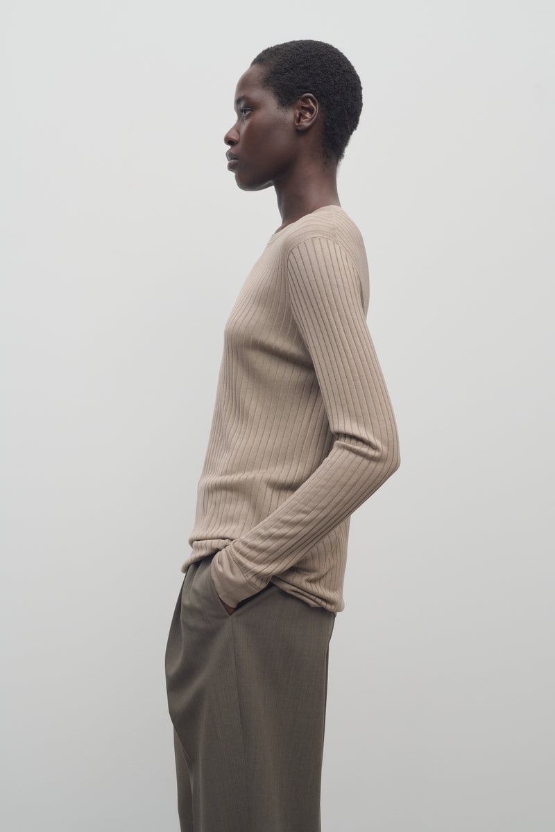 Keya Top in Silk and Viscose